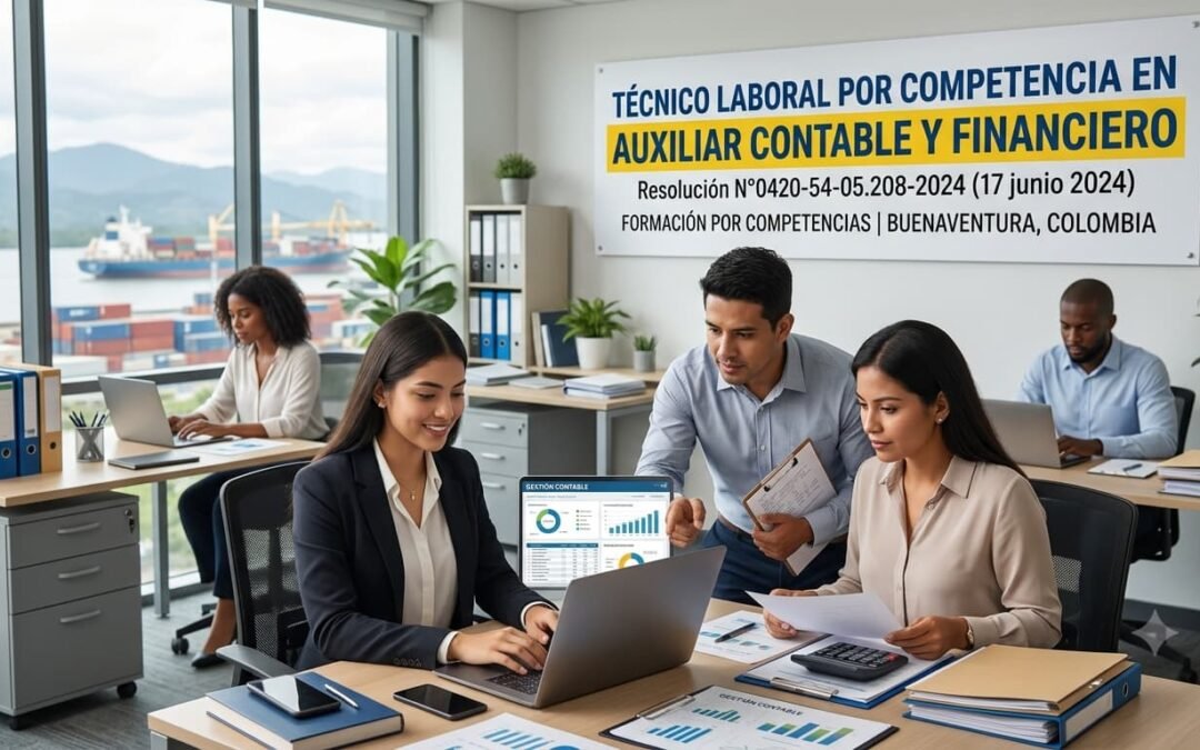 TÉCNICO LABORAL POR COMPETENCIA EN AUXILIAR CONTABLE Y FINANCIERO Resolución N°0420-54-05.208-2024 (17 junio 2024)